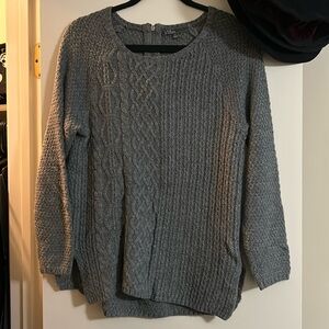 Gray Knitted Sweater